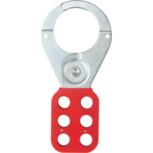 Safety Lockout Hasp, Red Cam Industrial