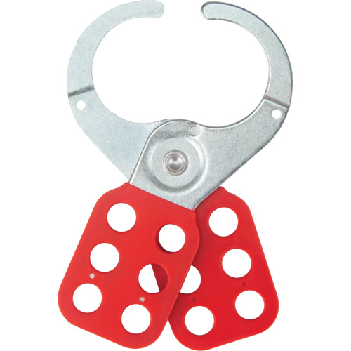 Safety Lockout Hasp, Red Cam Industrial