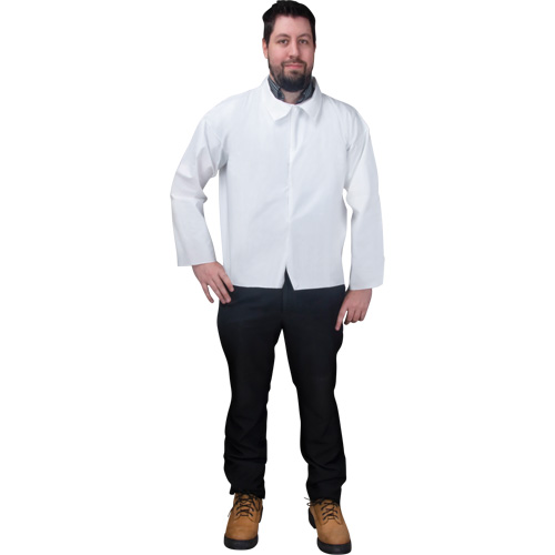 Chemise jetable, Microporeux, 2T-Grand, Blanc Cam Industrial