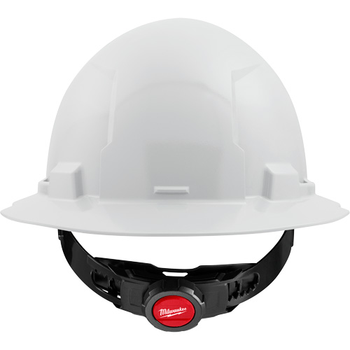 Full Brim Hardhat, Meets CSA Type 1, Ratchet Suspension, Non-Vented Cam Industrial