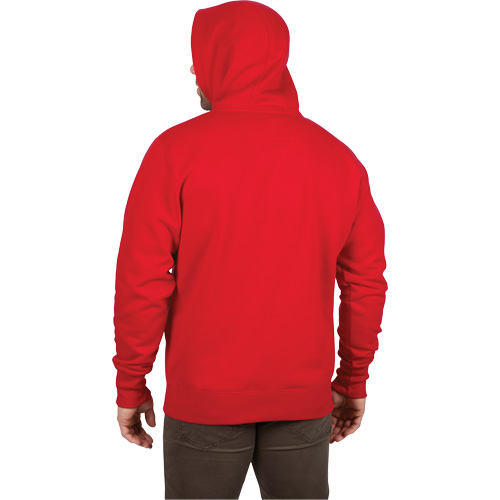 Chandail &agrave; capuchon lourd, Hommes, Petit, Rouge Cam Industrial
