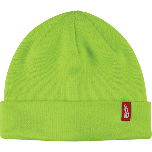 Tuque &agrave; revers haute visibilit&eacute;, Taille unique, Vert Cam Industrial