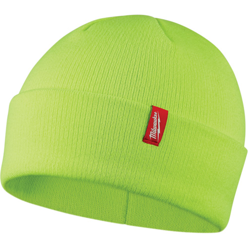 Tuque &agrave; revers haute visibilit&eacute;, Taille unique, Vert Cam Industrial