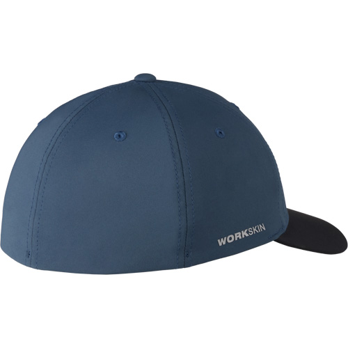 Workskin Fitted Hat, Blue, Poly-Cotton Cam Industrial