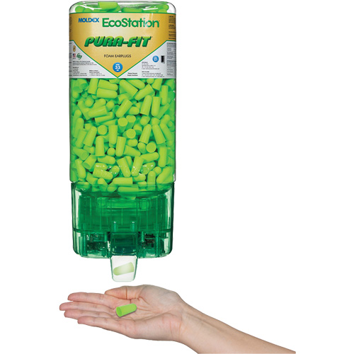 Ensemble de distributeur sans contact EcoStation de bouchons d'oreilles Pura-Fit Cam Industrial