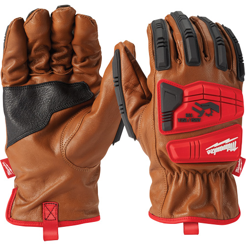 Gants en peau de ch&egrave;vre Impact, Petit, Paume en Cuir fleur Cam Industrial