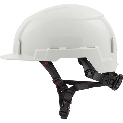 Front-Brim Helmet with Bolt Headlamp Mount, Ratchet Suspension Cam Industrial