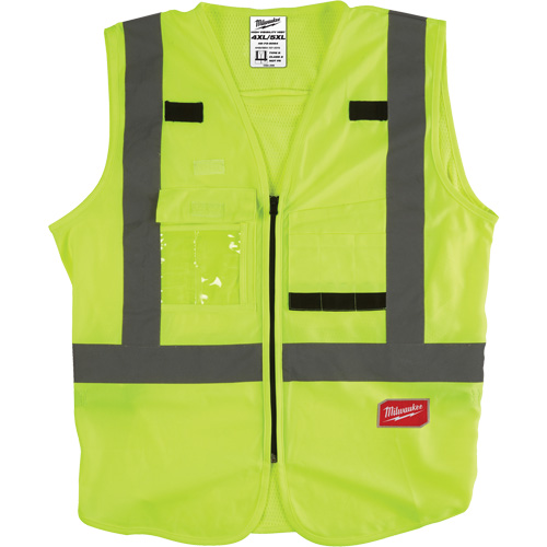Veste de s&eacute;curit&eacute;, Jaune lime haute visibilit&eacute;, Moyen/Petit Cam Industrial