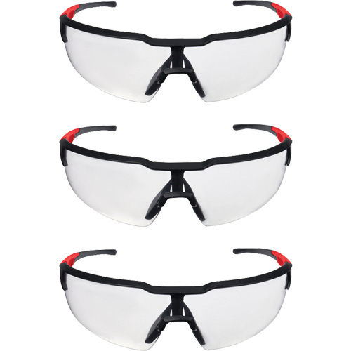 Lunettes de s&eacute;curit&eacute;, Lentille Transparent, Anti-&eacute;gratignures, ANSI Z87+/R&eacute;pond ou surpasse la norme CSA Z94.3 Cam Industrial