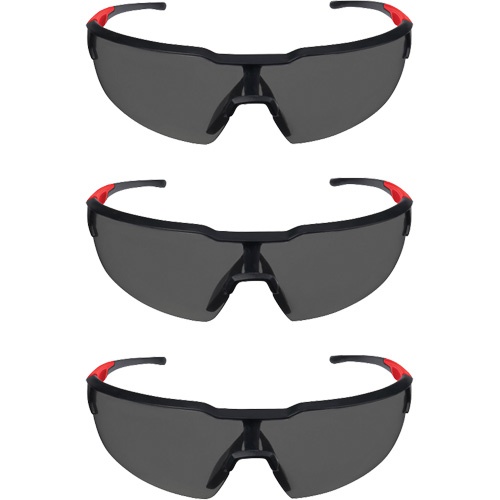 Lunettes de s&eacute;curit&eacute;, Lentille Fum&eacute;e, Anti-&eacute;gratignures, ANSI Z87+/R&eacute;pond ou surpasse la norme CSA Z94.3 Cam Industrial