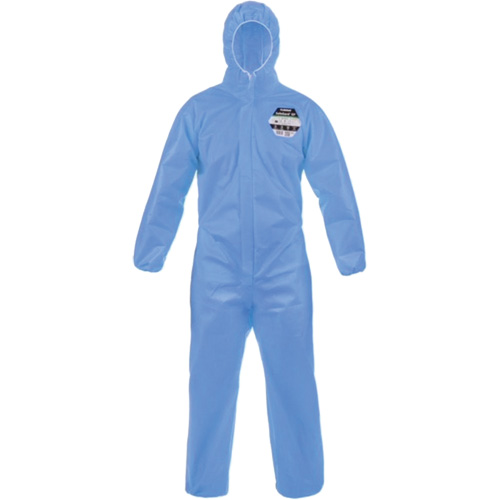 Safegard GP Coveralls, Medium, Blue, SMMS Cam Industrial