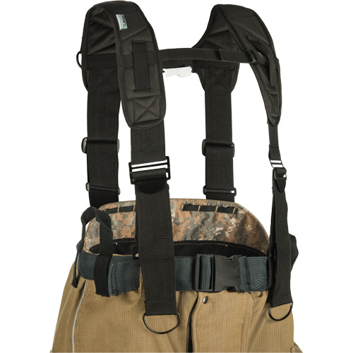 Black Ops Fire Rated Suspenders, Black Cam Industrial