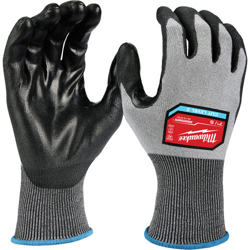 High Dexterity Gloves, Size Small, 18 Gauge, Polyurethane Coated, Polyethylene Shell, ANSI/ISEA 105 Level 2 Cam Industrial