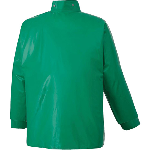 J43 380 Manteau CA-43 ignifuge et r&eacute;sistant aux produits chimiques et aux acides, Petit, Vert Cam Industrial