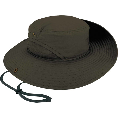 Chill-Its 8936 Lightweight Ranger Hat with Mesh Paneling, Green Cam Industrial