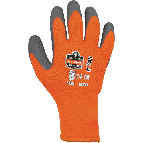 ProFlex 7401 Coated Lightweight Winter Work Gloves, Medium, Latex Coating, 10 Gauge Cam Industrial