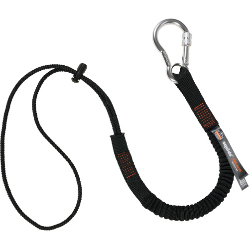 Squids 3105 Tool Lanyard, Bungee, Carabiner/Loop Cam Industrial