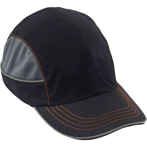 Skullerz 8950XL Bump Cap with Long Brim, Black Cam Industrial
