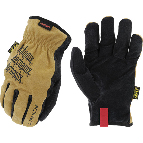 Driver's Work Gloves, 8, Synthetic Palm Cam Industrial
