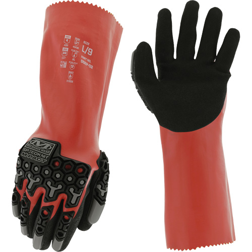 Speedknit M-Pact&reg; Chemical-Resistant Gloves, Size 7, HPPE Cam Industrial