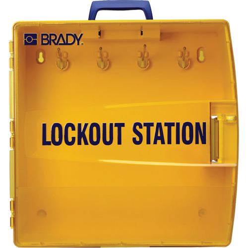 Ready Access Lockout Station, None Padlocks, 40 Padlock Capacity, Padlocks Not Included Cam Industrial