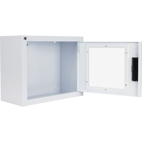 Standard Compact AED Cabinet with Alarm, Philips/Defibtech/Heartsine For, Non-Medical Cam Industrial