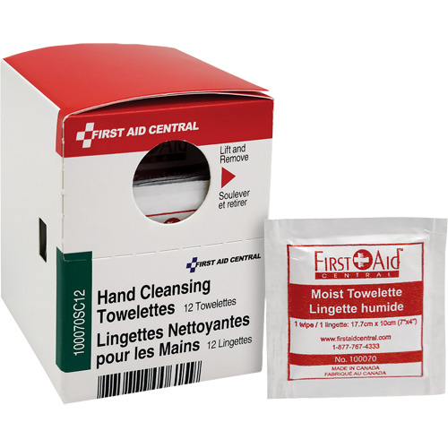 SmartCompliance&reg; Refill Cleansing Wipes, Towelette, Hand Cleaning Cam Industrial