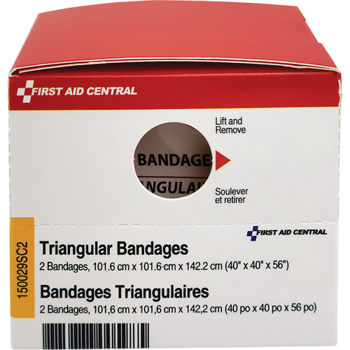 SmartCompliance&reg; Refill Triangular Bandages Cam Industrial