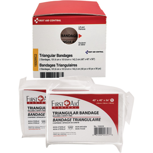 SmartCompliance&reg; Refill Triangular Bandages Cam Industrial