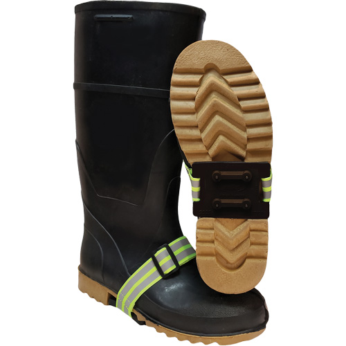 Icetred Mid-Sole Traction Device with Non-Defined Heel, Rubber/Tungsten Carbide, Stud Traction, One Size Cam Industrial