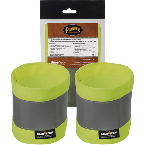 141A Brassards ajustables haute visibilit&eacute; Cam Industrial