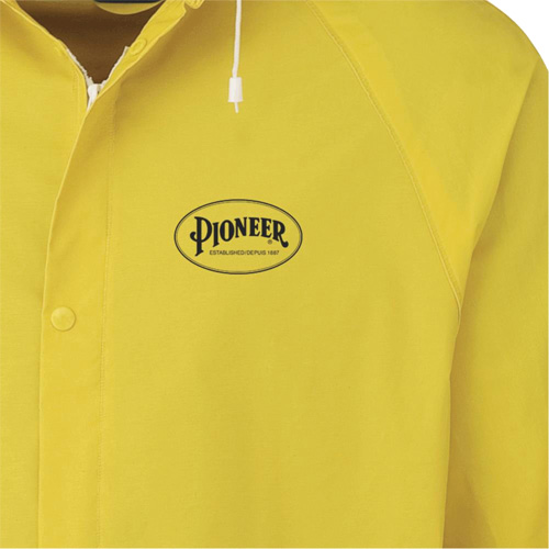 577J Veste imperm&eacute;able, Polyester/PVC, Petit, Jaune Cam Industrial