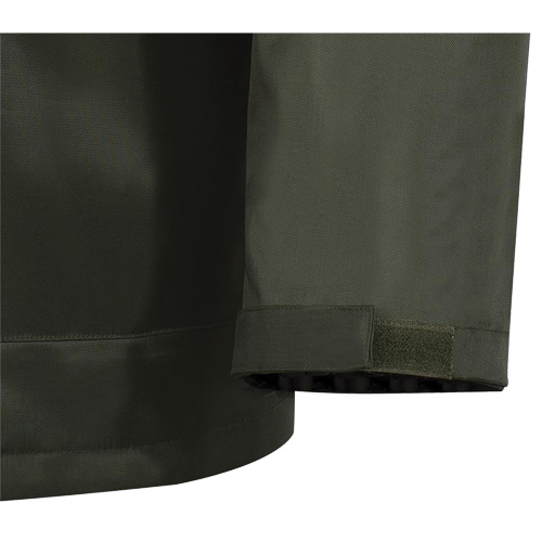 D8120J Manteau &agrave; capuchon ind&eacute;chirable Nailhead pour planteur d'arbres, Polyester/PVC, T-petit, Vert Cam Industrial