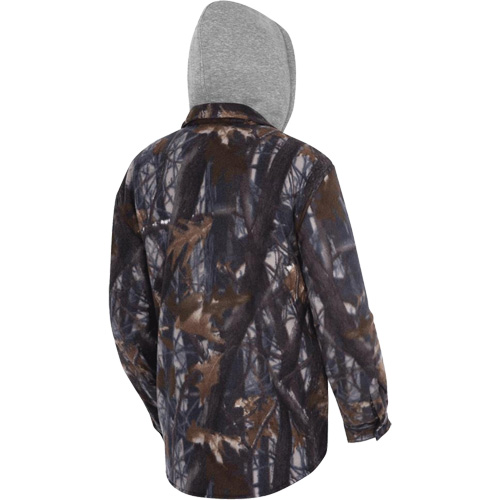 415CM Chemise &agrave; capuche matelass&eacute;e, Hommes, T-petit, Multicolore Cam Industrial