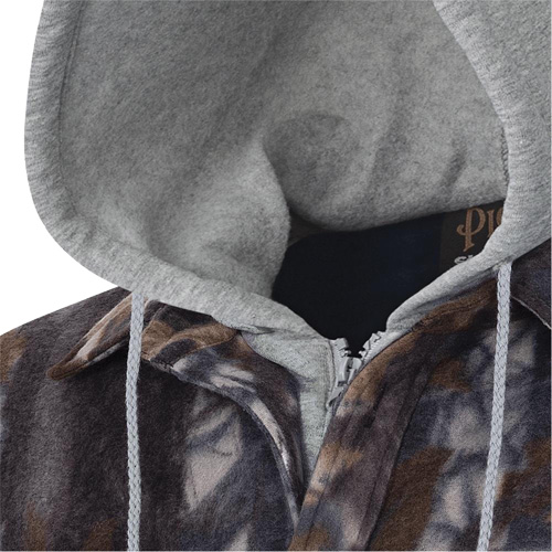 415CM Chemise &agrave; capuche matelass&eacute;e, Hommes, T-petit, Multicolore Cam Industrial