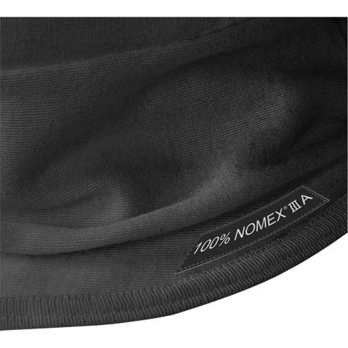 C214BK Cagoule &agrave; un trou en tricot moyen, Noir, Nomex Cam Industrial