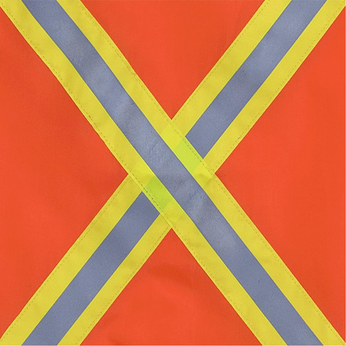 353 Drapeau avec bande r&eacute;fl&eacute;chissante, Polyester Cam Industrial