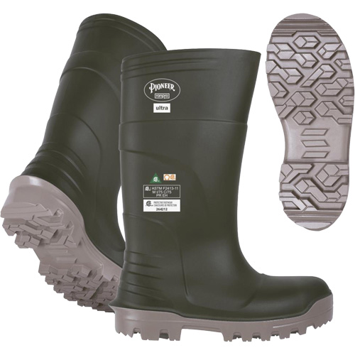 B105FUL.GR Bottes Pioneer Ultra, Polyur&eacute;thane, Embout Acier/Composite, Pointure 6, Semelle R&eacute;sistant aux perforations Cam Industrial