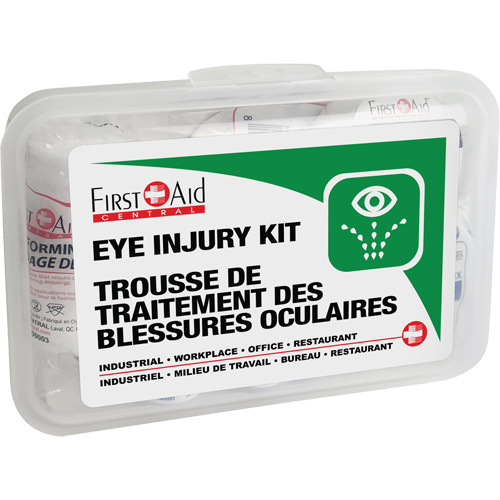 Eye Injury Kit, Plastic B Cam Industrial