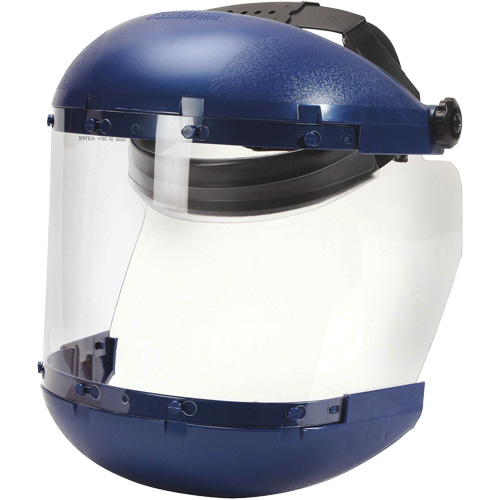 Masque protecteur avec coque double de la s&eacute;rie 380 Premium, Ac&eacute;tate, Suspension Rochet Cam Industrial