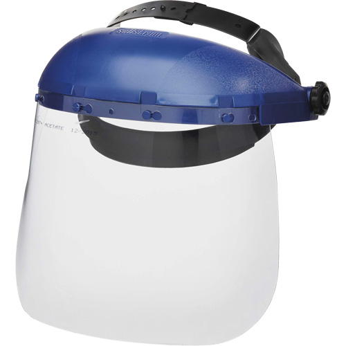 Masque protecteur avec coque simple de la s&eacute;rie 390 Premium, Ac&eacute;tate, Suspension Rochet Cam Industrial