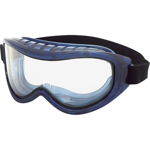 Odyssey II Industrial Dual Lens OTG Safety Goggles, Clear Lens, Anti-Fog/Anti-Scratch, Indirect Vent Cam Industrial