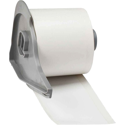 Multi-Purpose Matte Label Tape, Polypropylene, White, 2" Width Cam Industrial