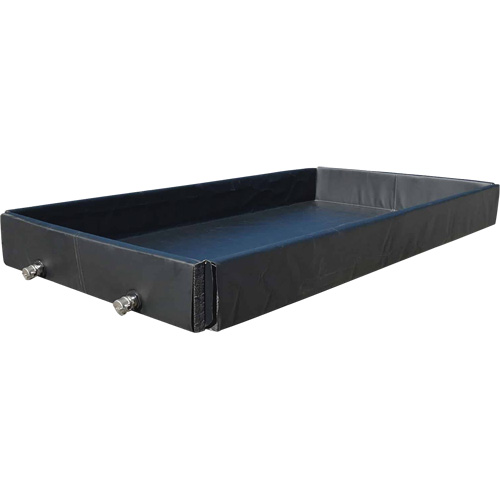 Ultra-Tanker Berm, 748 US gal. Capacity, 10' W x 10' L x 12" H, Foam Wall Cam Industrial