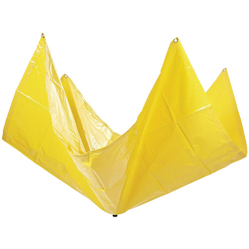 Ultra-Drip Diverter&reg; Roof Drip Diverter, 15' L x 15' W, Vinyl Cam Industrial