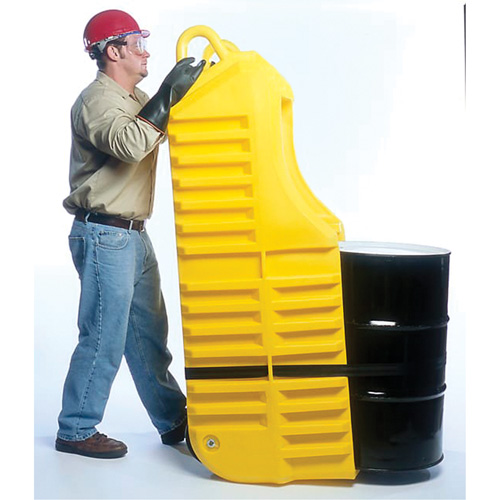 Drum Dolly, 26.5" L x 26.5" W x 5" H, 800 US gal. Spill Cap. Cam Industrial