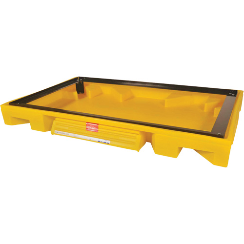 Double Drum Ultra-Safety Cabinet Bladder System, 63" lo x 38,5" la x 6,3" h, Capacit&eacute; de charge 3000 lb Cam Industrial