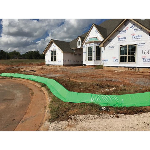 Green Ultra-Silt Dike&reg;, 7' L x 5' W Cam Industrial