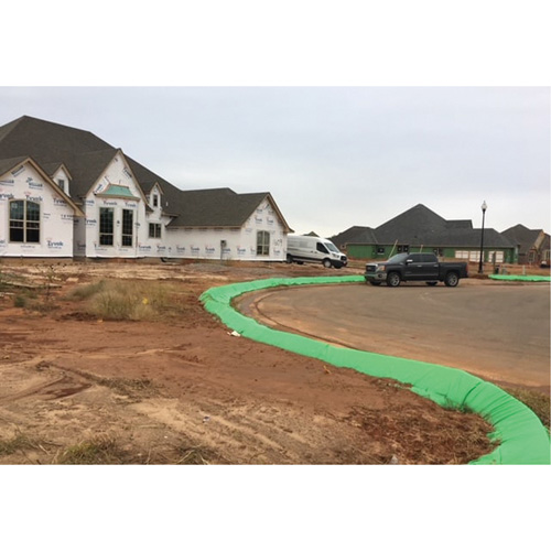 Green Ultra-Silt Dike&reg;, 7' L x 5' W Cam Industrial