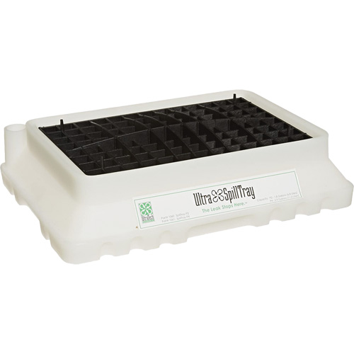 P2 Ultra-Spill Tray, 17" lo x 12" la x 4" h, Cap. de d&eacute;versement 1,8 gal. US Cam Industrial